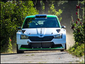 Fotografie z testu Jana Kopeckho ped Barum Czech Rally 2019